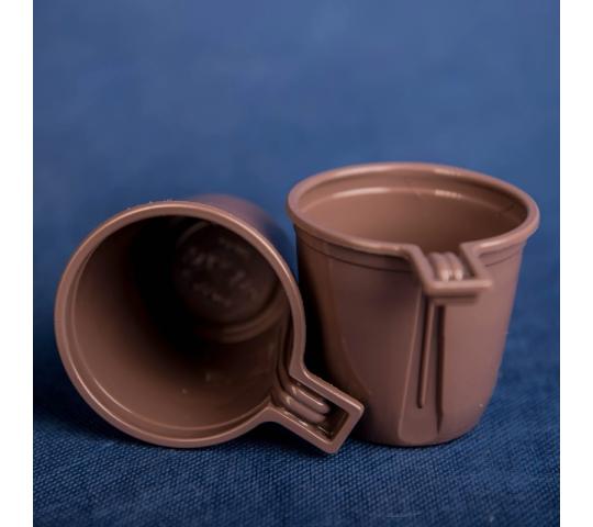 Фото 2 Чашка кофейная 200 мл одноразовая коричневая 2020